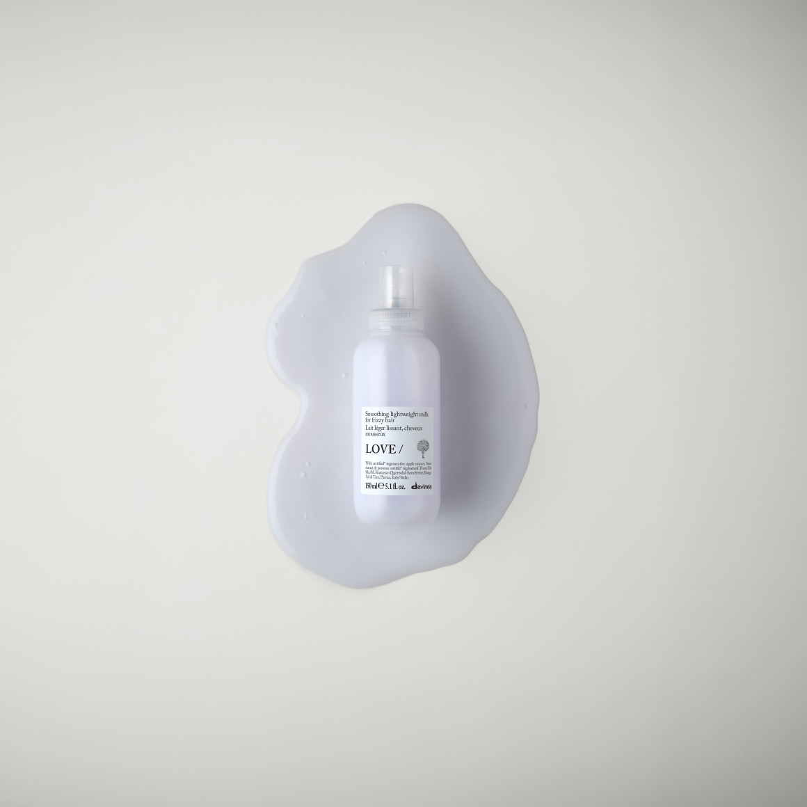 LOVE smoothing Молочко Davines<br> <span>Легке молочко для гладкості неслухняного волосся, 150мл</span>