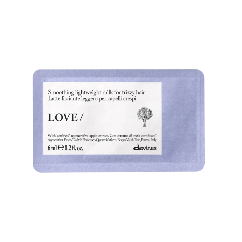 LOVE smoothing Молочко DavinesЛегке молочко для гладкості неслухняного волосся Essential Haircare, пробник 6 мл