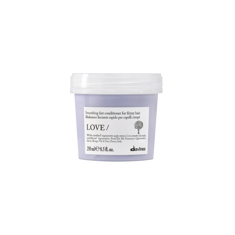 LOVE Smoothing Кондиціонер Davines Кондиціонер швидкої дії для гладкості неслухняного волосся Essential Haircare, 250 мл