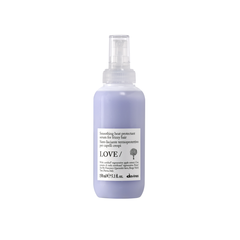 LOVE Smoothing Термозахист Davines Термозахисна сироватка для гладкості неслухняного волосся, 150 мл
