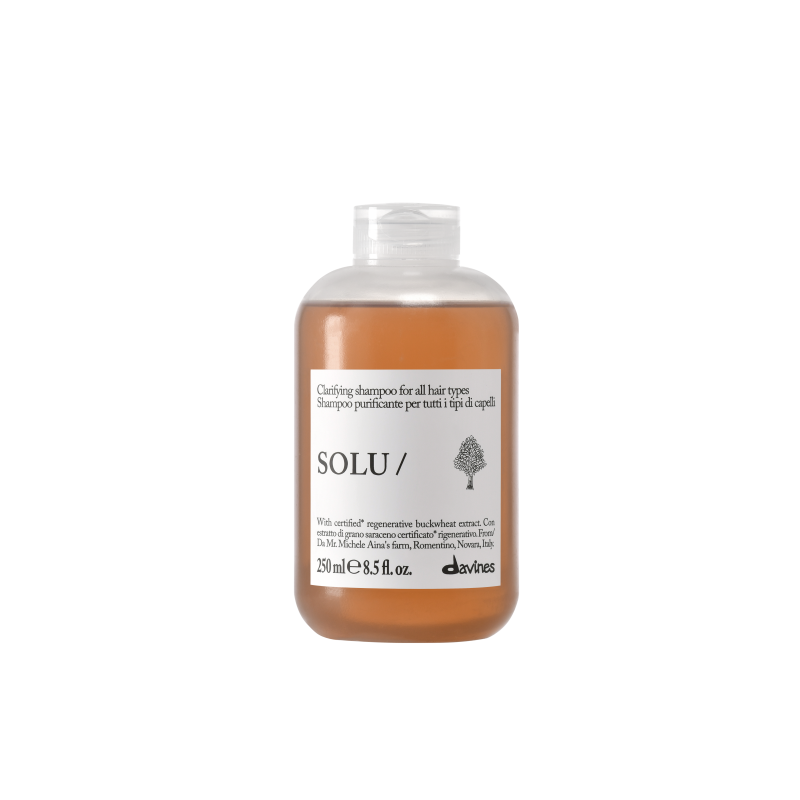 SOLU Шампунь DavinesШампунь для очищення для всіх типів волосся Essential Haircare, 250 мл