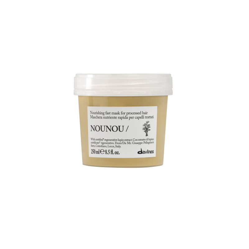 NOUNOU Маска для волосся DavinesЖивильна маска швидкої дії для волосся Essential Haircare, 250 мл