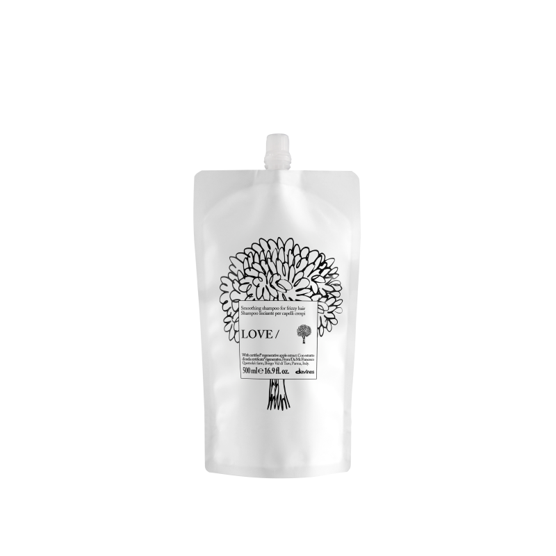 LOVE smoothing Шампунь-рефіл DavinesШампунь для гладкості неслухняного волосся Essential Haircare, рефіл, 500 мл