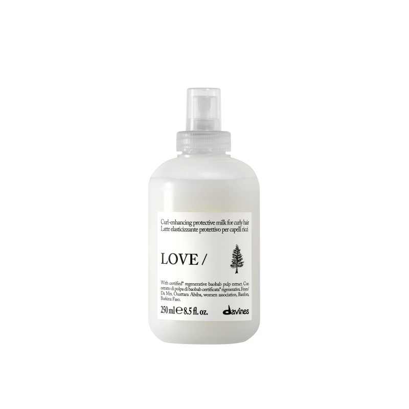 LOVE curl Молочко DavinesЖивильне молочко для кучерявого волосся з термозахистом Essential Haircare, 250 мл