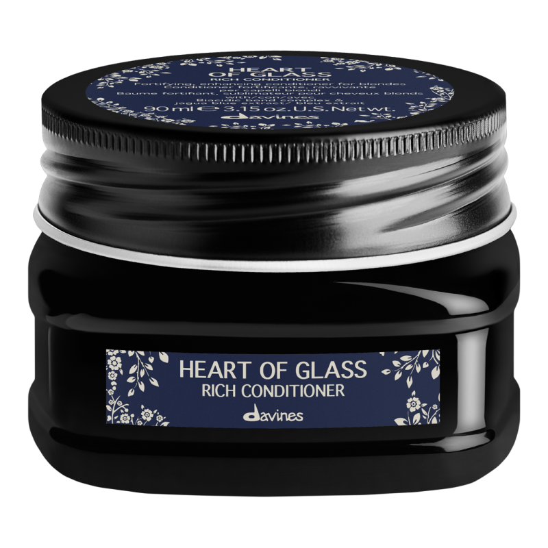 Heart of Glass Кондиціонер Живильний кондиціонер для підтримки кольору світлого волосся Davines, 90 мл