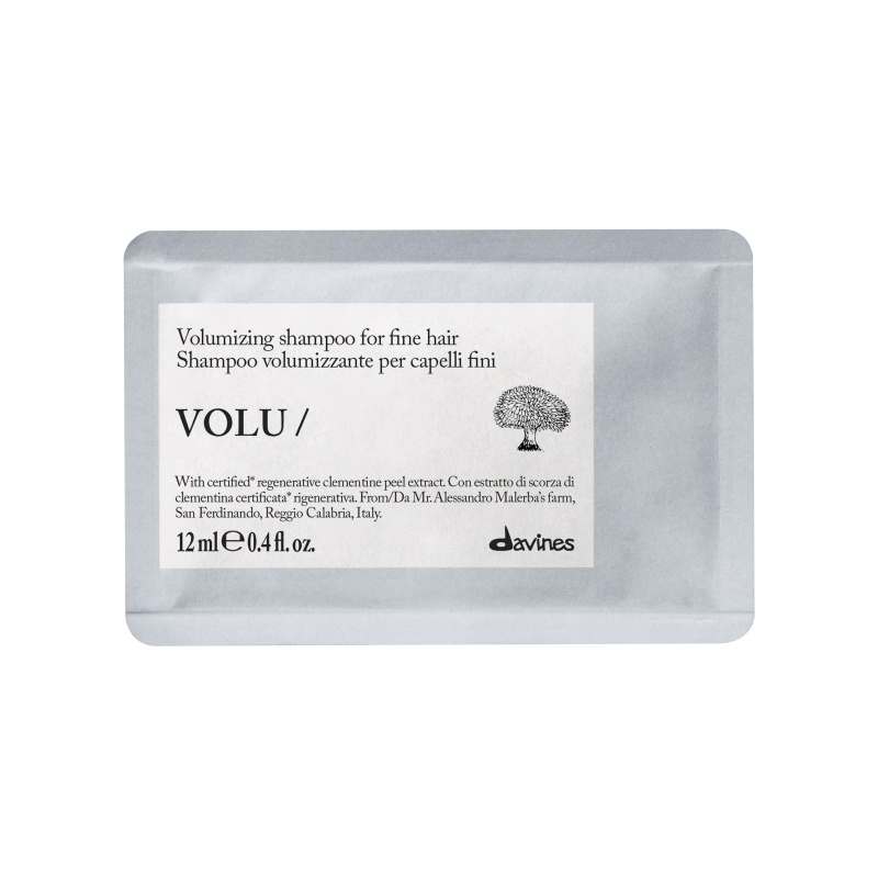 VOLU Шампунь DavinesШампунь для об'єму тонкого волосся Essential Haircare, пробник 12 мл