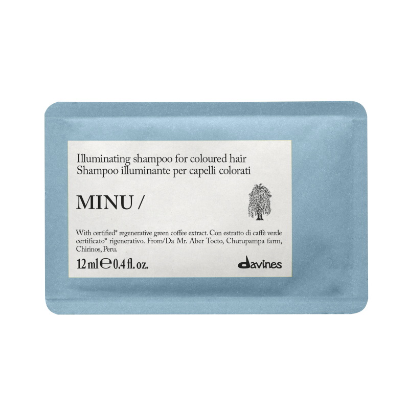 MINU Шампунь DavinesШампунь для збереження кольору фарбованого волосся Essential Haircare, пробник 12 мл