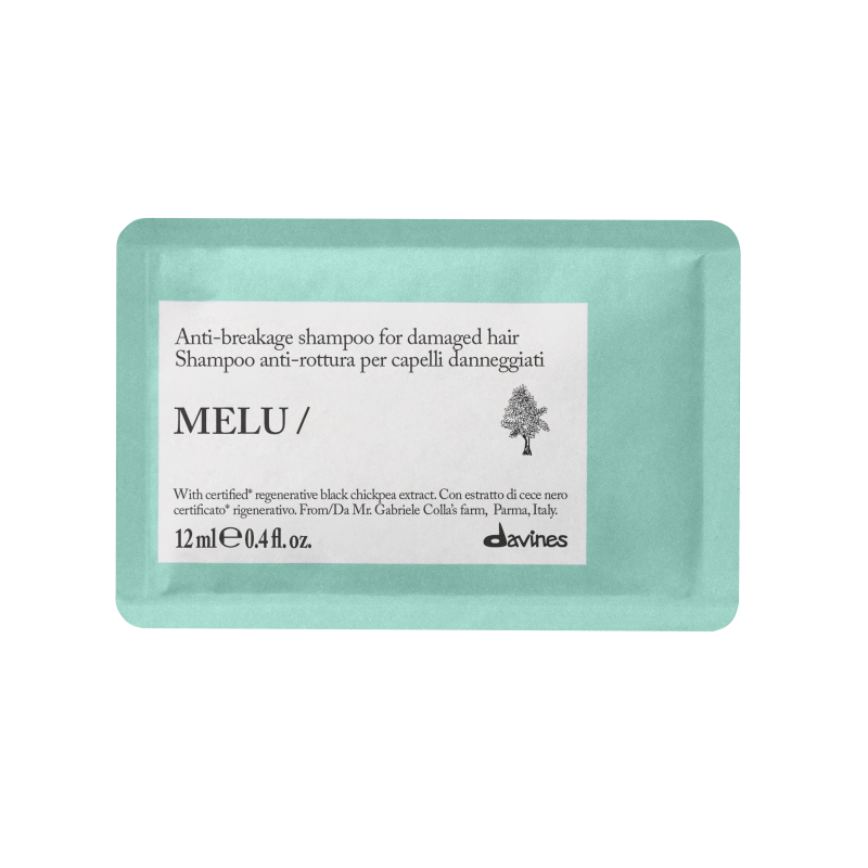 MELU Шампунь DavinesШампунь проти ламкості для пошкодженого волосся Essential Haircare, пробник 12 мл
