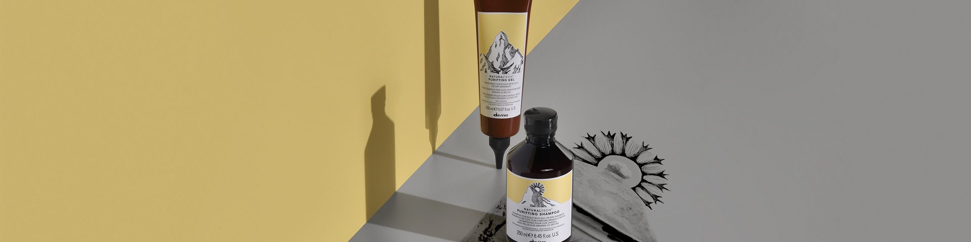 Лупа та догляд за шкірою голови: підхід Davines Naturaltech Purifying